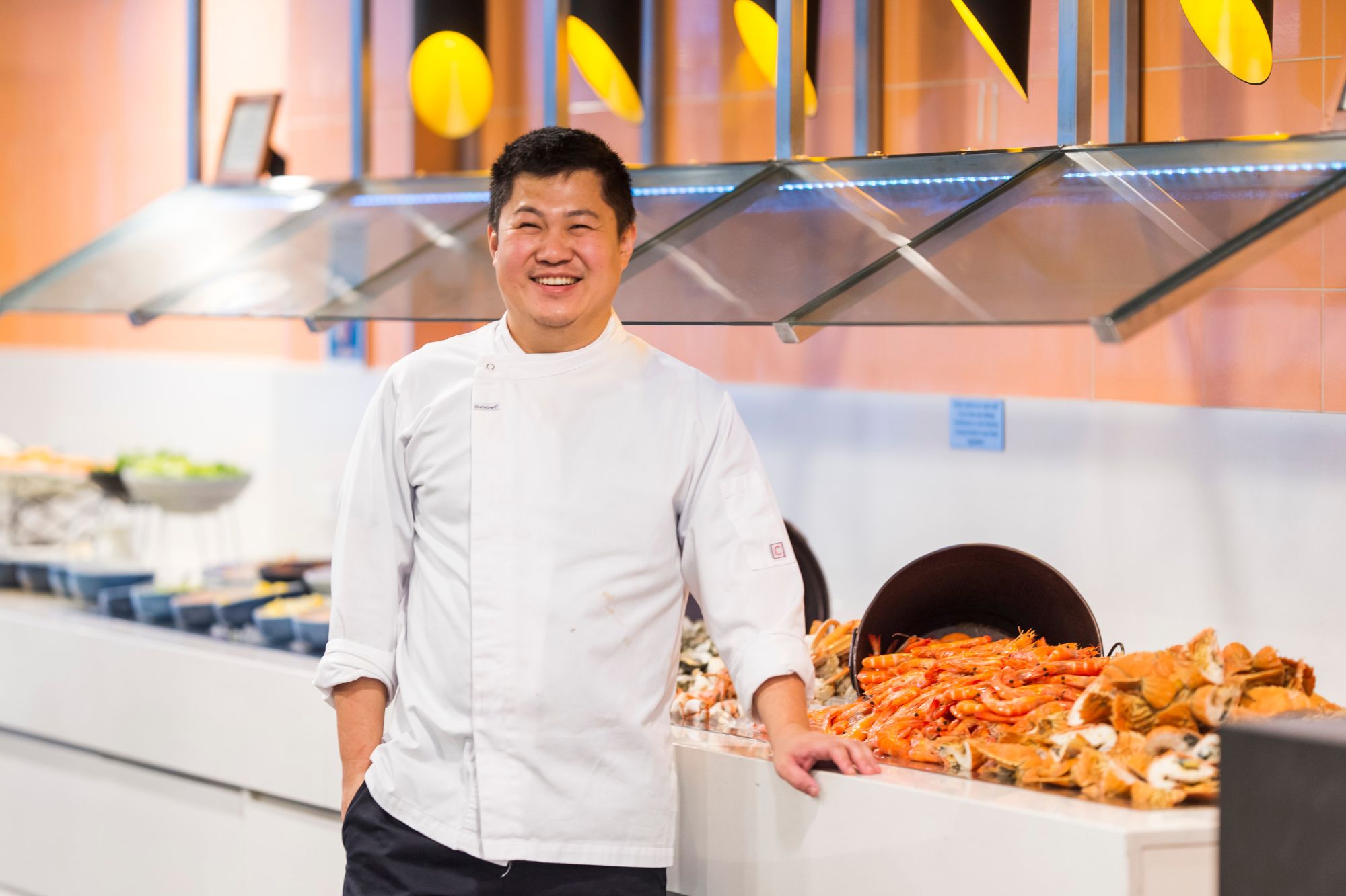 Complimentary Seafood Buffet